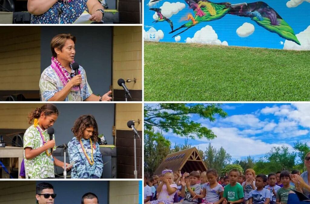 May 8, 2019 | Visual Storytelling Project Unveiling Ceremony at Hale‘iwa Elementary