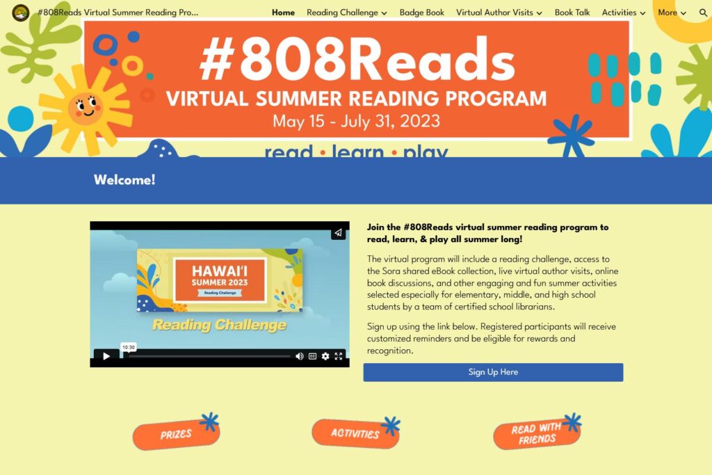 May 15, 2023 | #808Reads Virtual Summer Reading Program, May 15-July 31, 2023